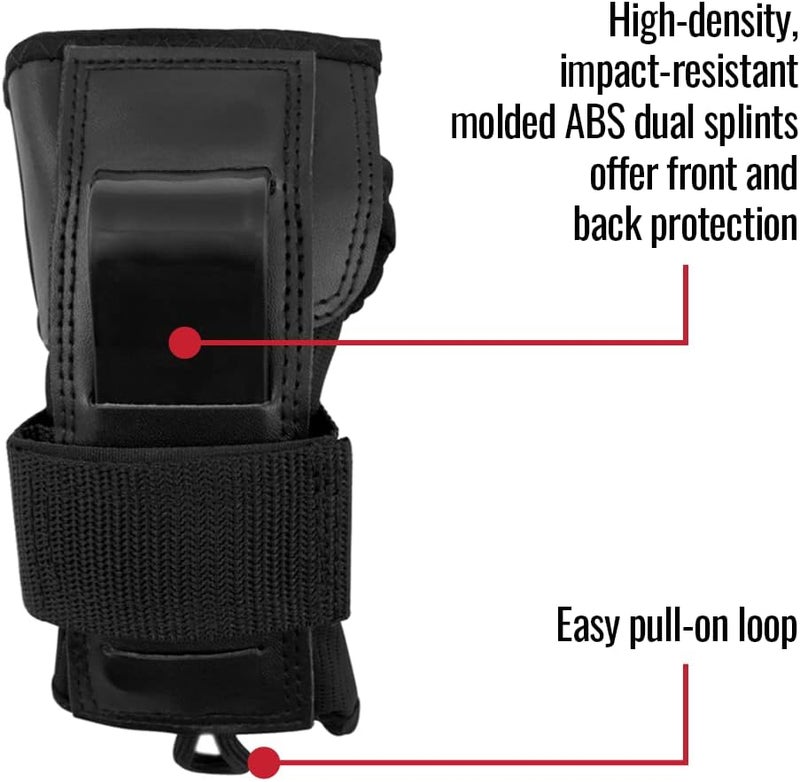 Bont Adult Wrist Guard Skate Pads Protection for Inline, Roller Derby, Park, Ice Skate, Skateboard, Scooter - Image 3